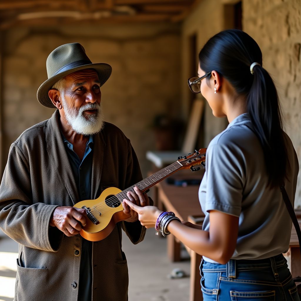 Entrevista a portador de conocimiento tradicional