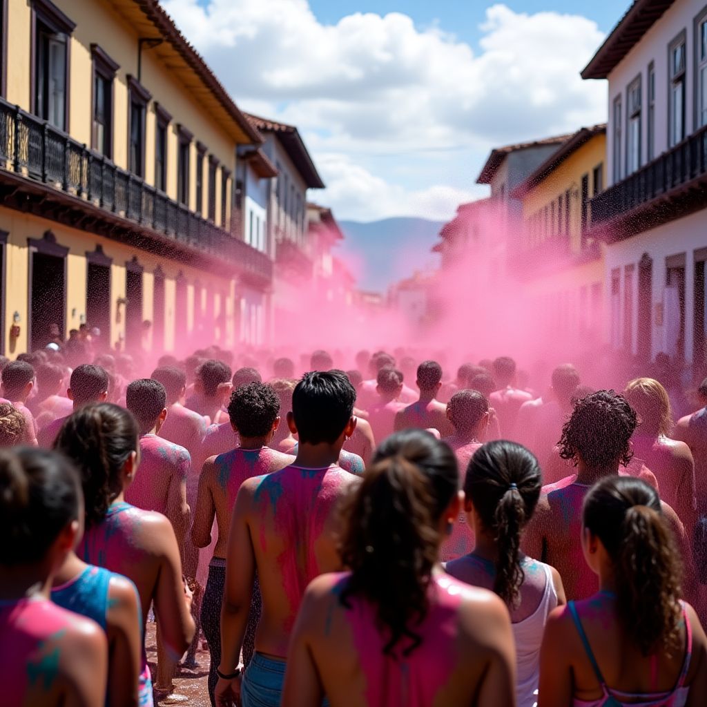 Colorido Carnaval de Guaranda