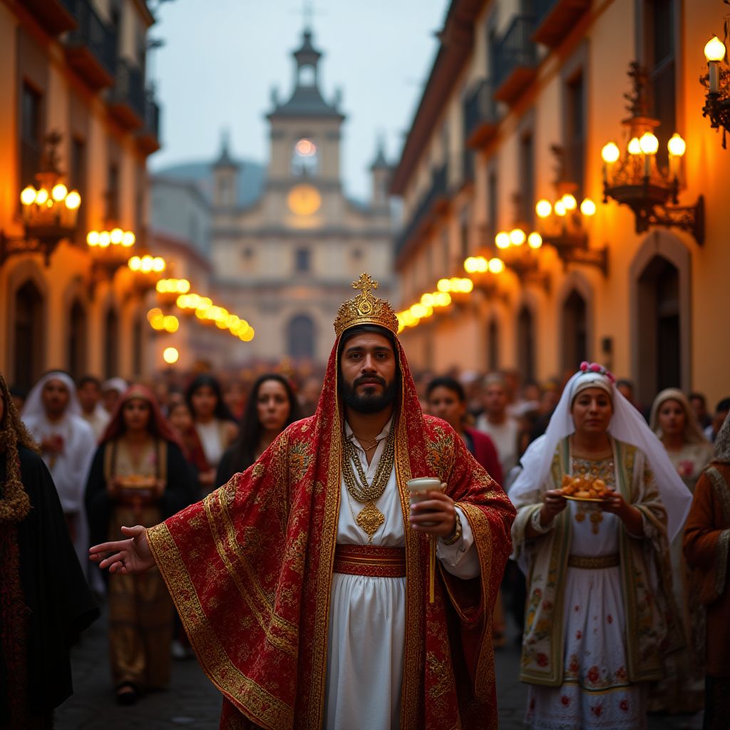 Celebración del Corpus Christi en Cuenca