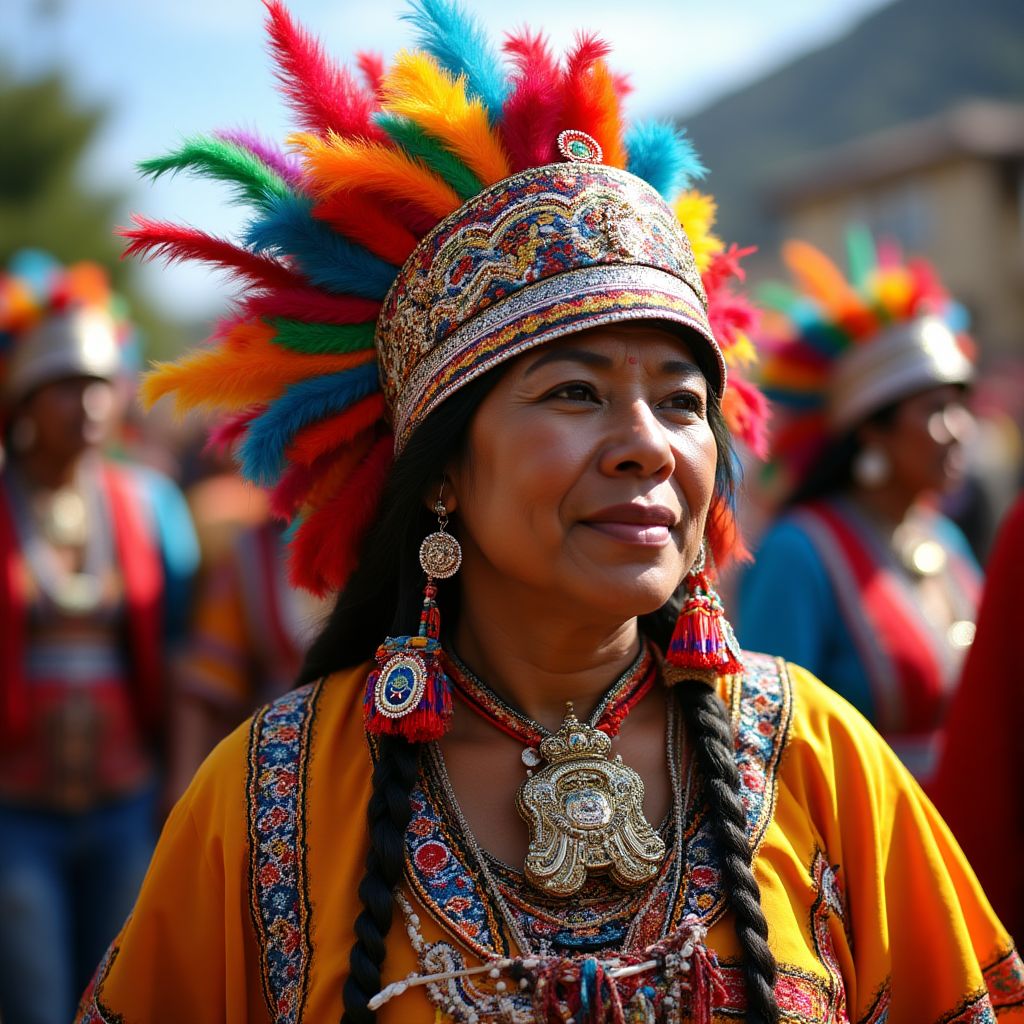 Celebración del Inti Raymi en Ingapirca
