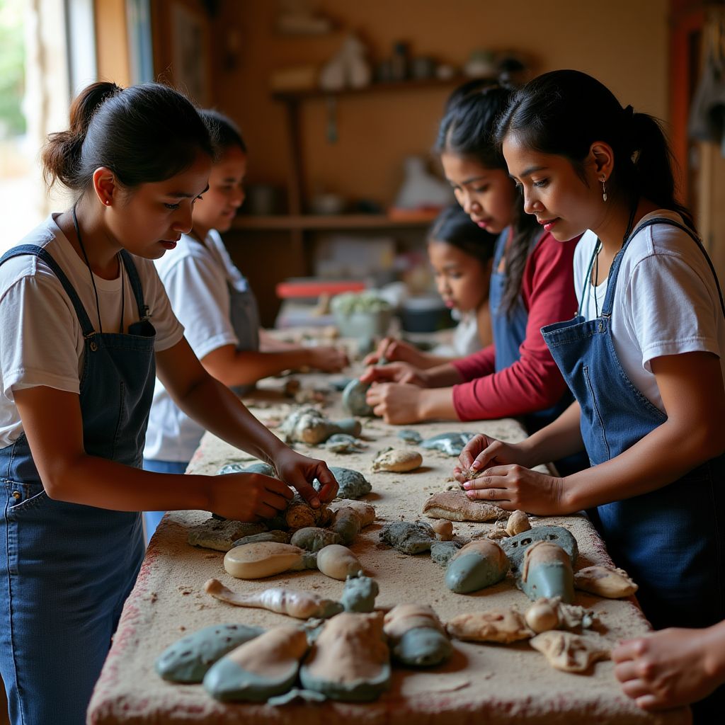 Proyecto de apoyo a artesanos de festivales tradicionales